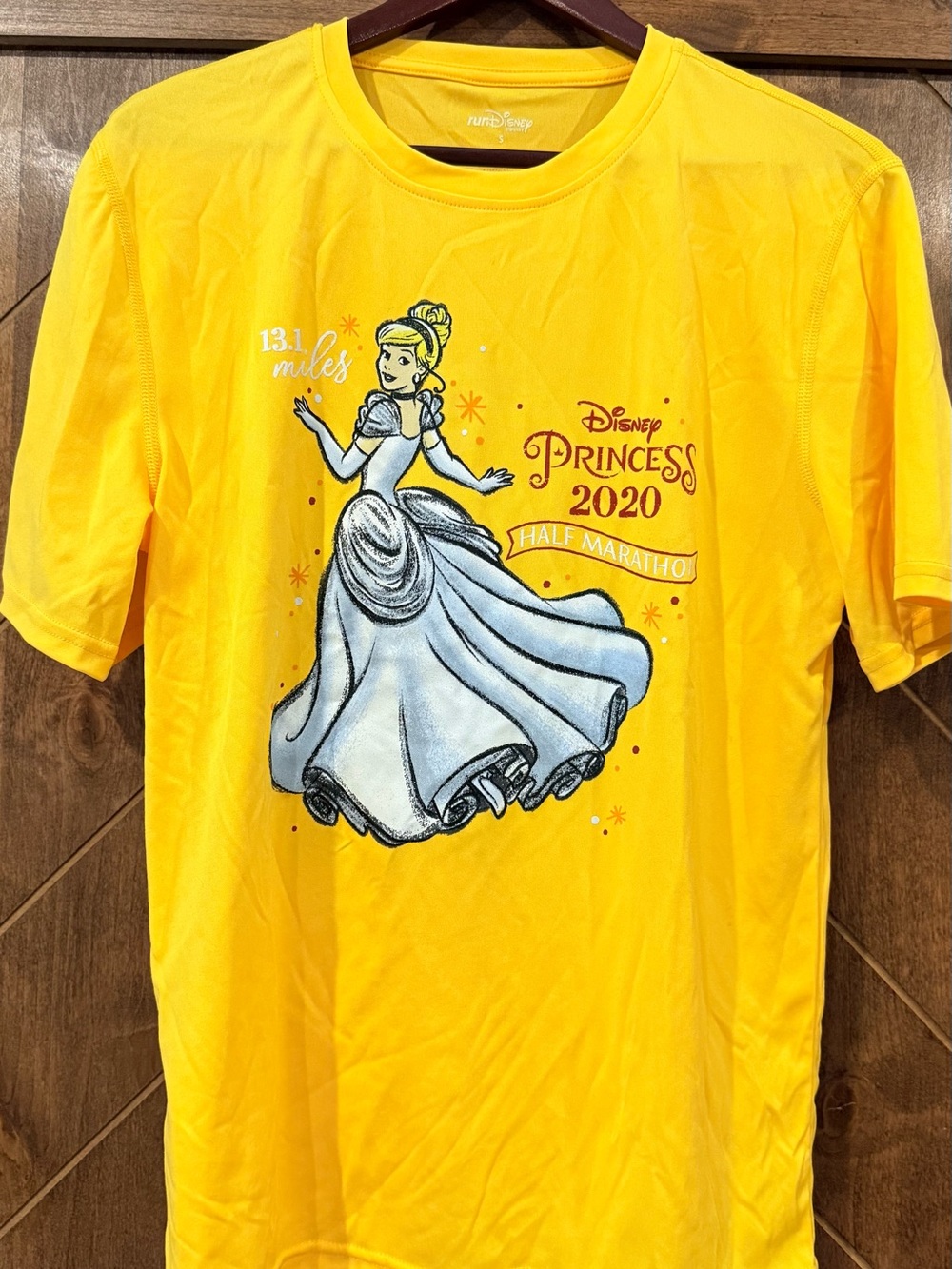 RunDisney Disney Princess 2020 Half Marathon 13.1 Tee with Cinderella Graphic